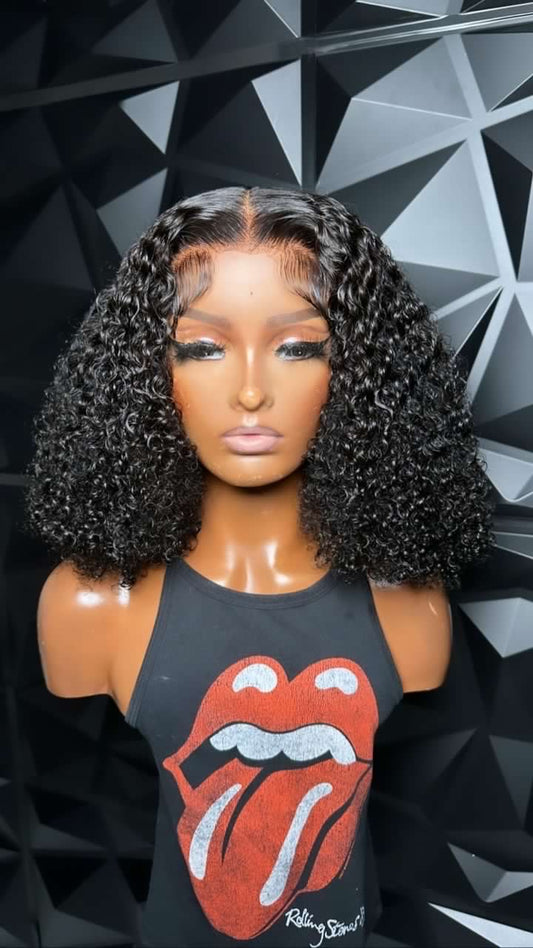 14” 5 by 5 HD Lace Closure Wig