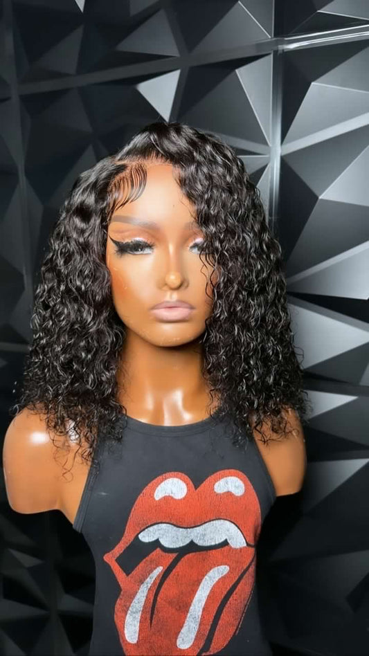12” 5 By 5 HD Lace Closure Wig